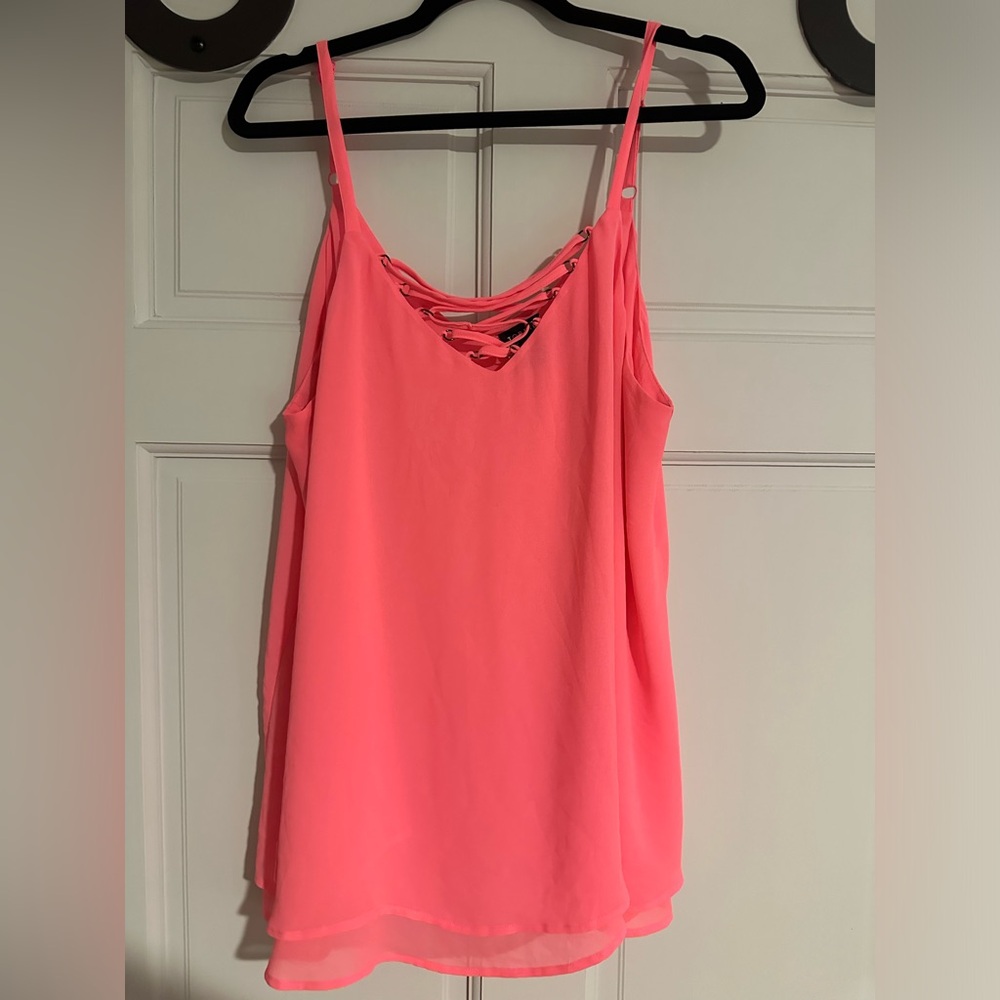 Torrid Chiffon Tank Top